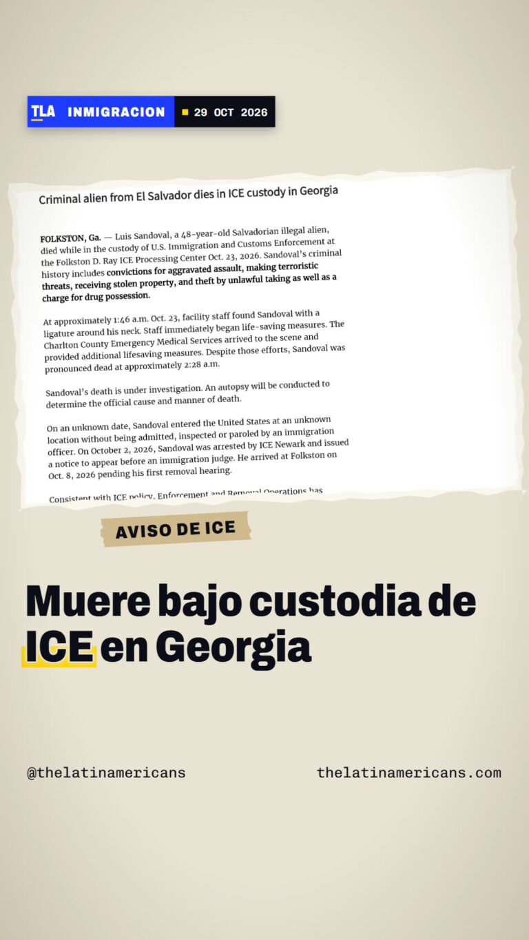 Muere bajo custodia de ICE en Georgia