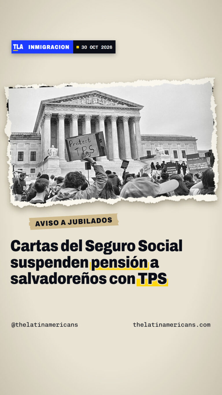 Cartas del Seguro Social suspenden pensión a salvadoreños con TPS