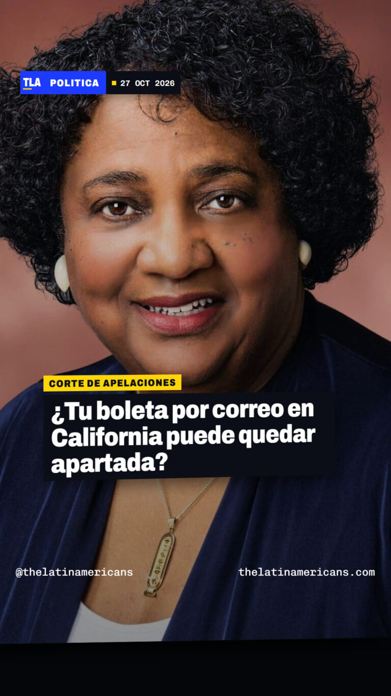 ¿Tu boleta por correo en California puede quedar apartada?