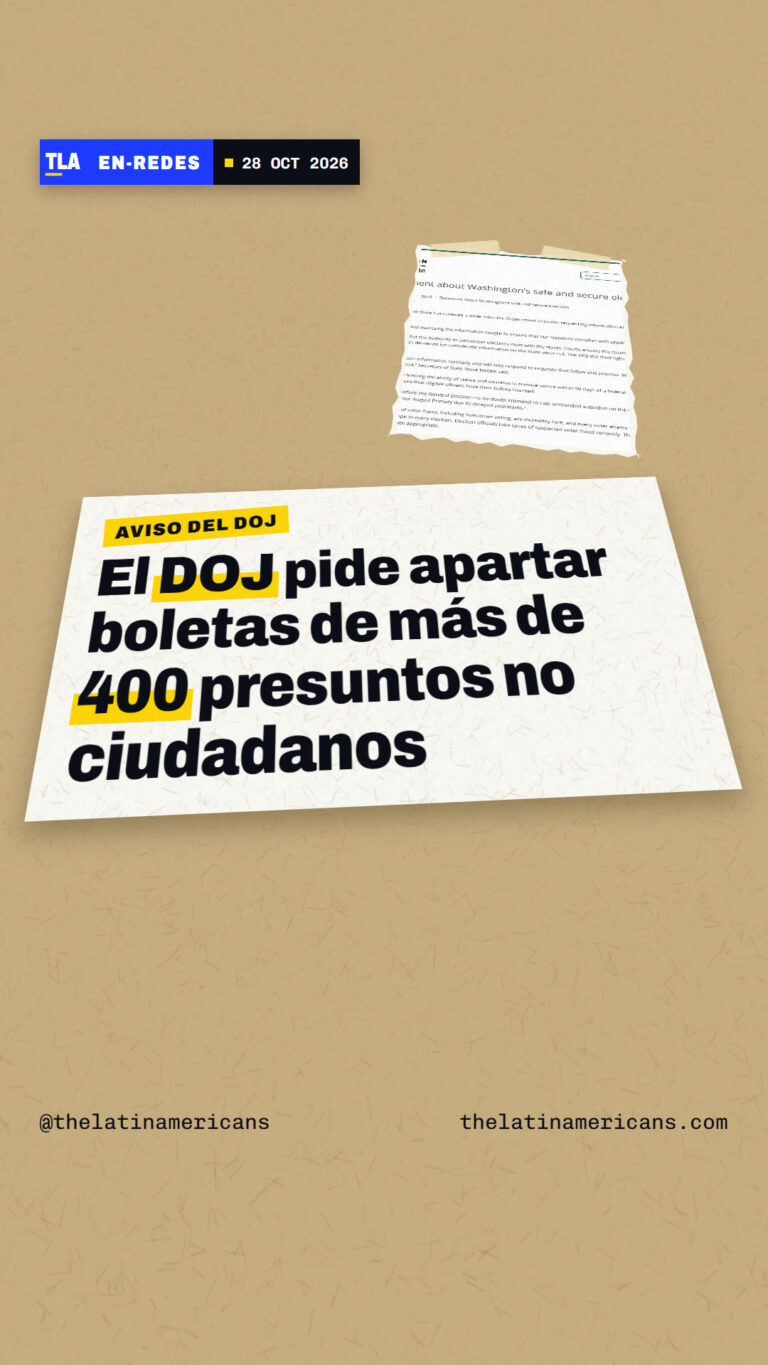 El DOJ pide apartar boletas de más de 400 presuntos no ciudadanos