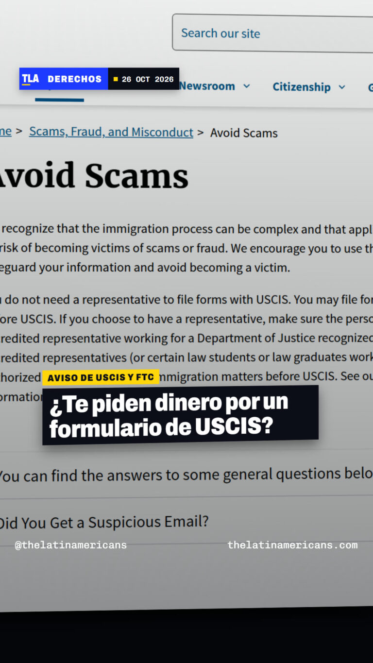 ¿Te piden dinero por un formulario de USCIS?