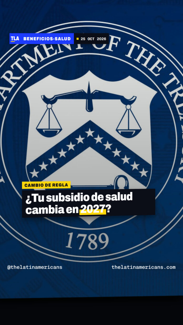 ¿Tu subsidio de salud cambia en 2027?