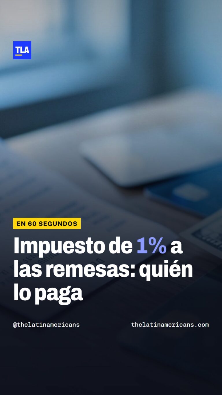 ¿Mandas dinero a tu país? Desde enero, algunos envíos pagan un impuesto federal de 1%.