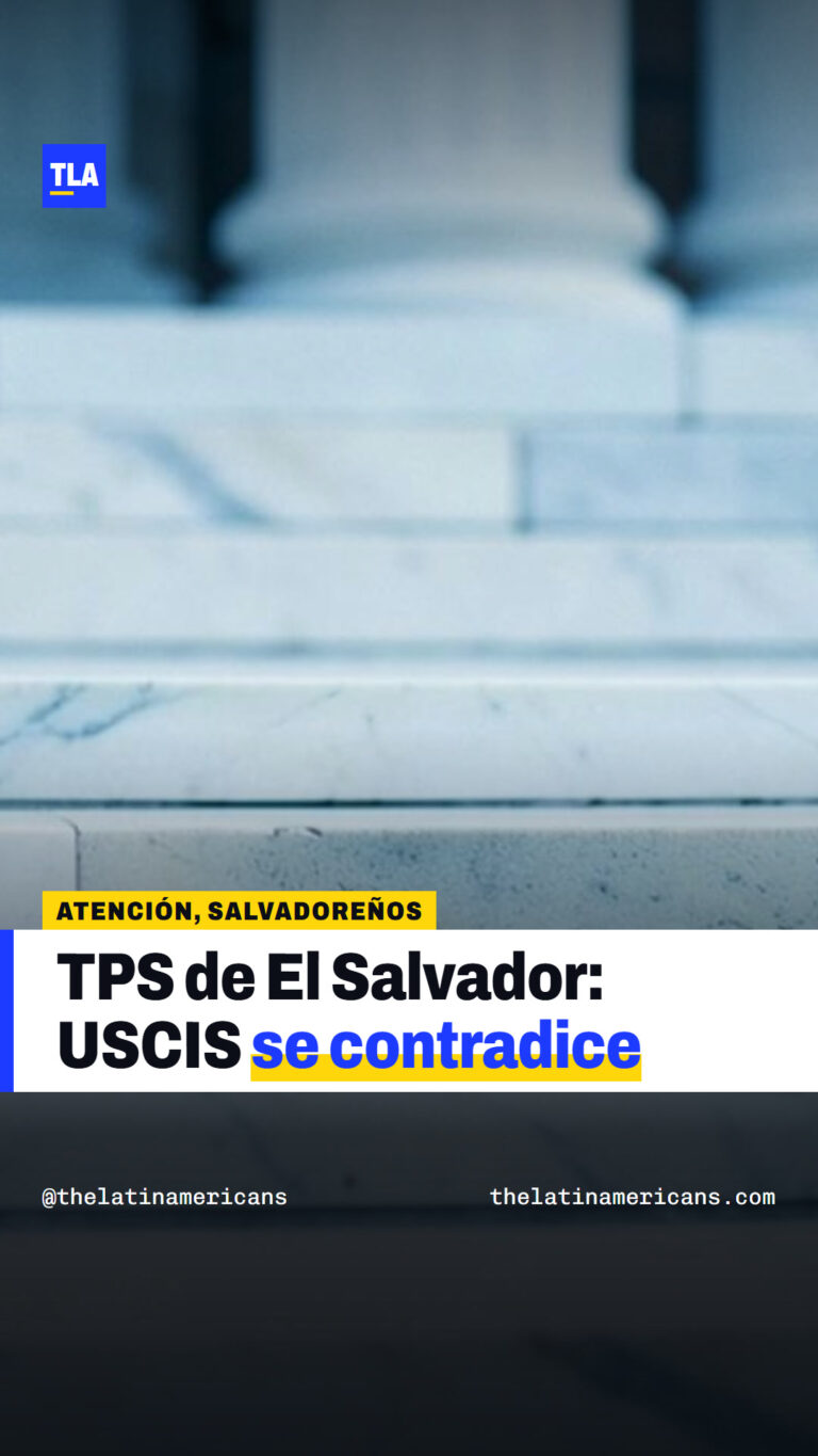 TPS de El Salvador: USCIS se contradice