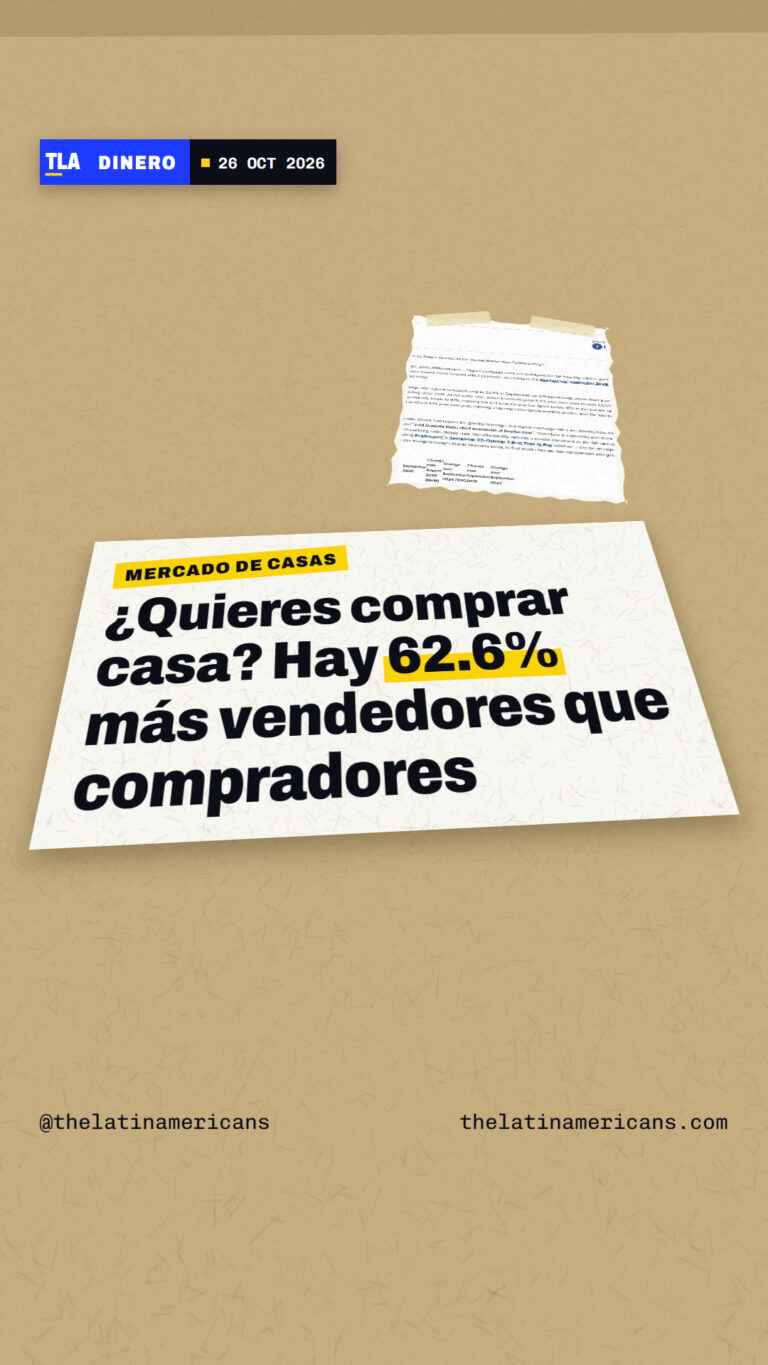 ¿Quieres comprar casa? Hay 62.6% más vendedores que compradores